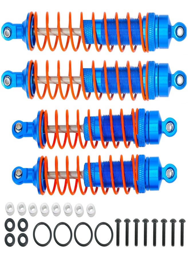 POLANTA Aluminum 4PCS Front & Rear Shocks Upgrade Parts for 1/10 Arrma Typhon Big Rock Senton Granite Vorteks 4X4 RC Truck - Image 1